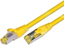 [PKW-PIMF-KAT6A 0.25 GE] CAT6A HQ Patchkabel, S/FTP, LSOH, Lifetime Warranty, gelb (0.25)